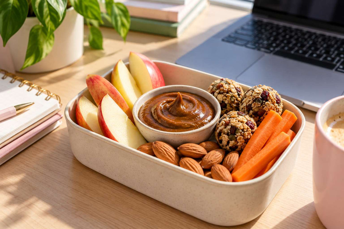 Healthy Snacks for Work That Survive a Desk Drawer