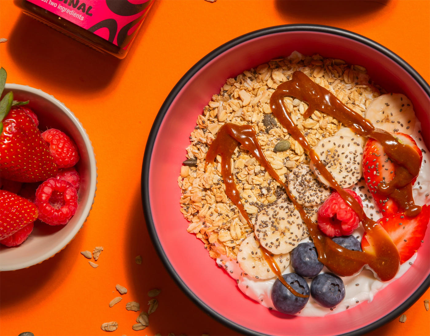 Swirl, Crunch, Repeat. The High-Protein Breakfast Bowl.